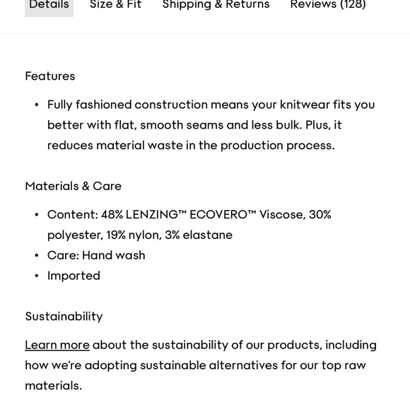 SALE CREAM Artizia Wilfred Free Cut-Out Knit Mini Dress - Picture 10 of 12